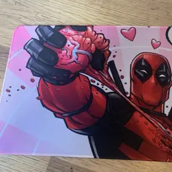 Deadpool Marvel Rubber Playmat Play Mat For Tcg Trading Card Games Mouse Pad - Image 2