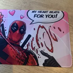 Deadpool Marvel Rubber Playmat Play Mat For Tcg Trading Card Games Mouse Pad - Image 3