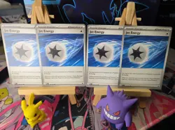 Jet Energy Trainer Playset 190/193 4x Paldea Evolved Pokemon Cards - Image 1