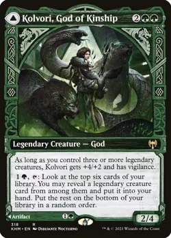 Kolvori, God of Kinship Showcase - MTG Rare English Non Foil - Image 1