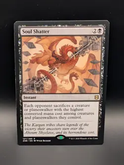 MTG - Soul Shatter - Instant - Non-Foil - ZNR #127 - Rare - NM - Image 1