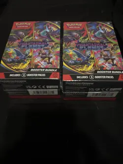Lot of 2 Pokemon Phantasmal Flames Booster Bundles – New & Sealed Quick Ship - Image 1