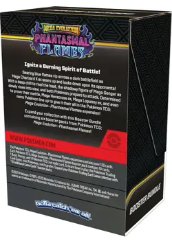 Pokemon TCG Phantasmal Flames Booster Bundle (6 Packs) – New & Sealed - Image 5