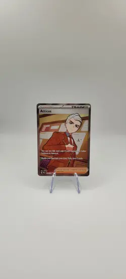 Pokemon TCG: Atticus 134/131 Full art Prismatic Evolutions NM Card - Image 2