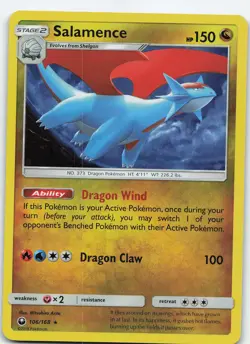Salamence - (Cosmos Holo) 106/168 Promo Holo NM/LP Pokemon - Image 1