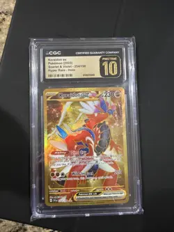 Pokemon TCG Koraidon EX 254/198 SV01 Scarlet & Violet Base Set Holo Hyper Rare - Image 1