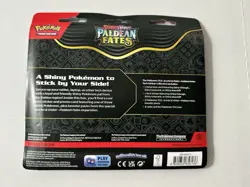 Pokemon TCG PALDEAN FATES MASCHIFF TECH STICKER COLLECTION - Image 2