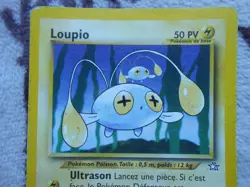 LOUPIO 50 PV 55/111 - NEO GENESIS - WIZARDS CARTE POKEMON - TRES BON ETAT - Image 2