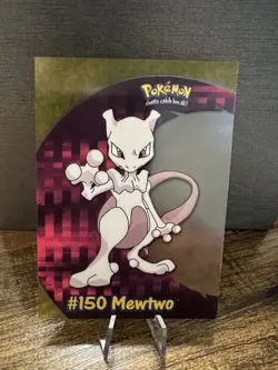 2000 Topps Pokemon #150 Mewtwo PC5 Animation Clear Chase Card - Image 1