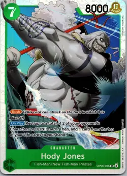 Hody Jones OP06-035 SR Wings of the Captain One Piece ENG - Image 1