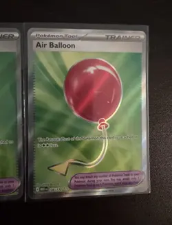 AIR BALLOON Ultra Rare Holo Trainer #166/132 Pokemon Mega Evolution English NM - Image 1