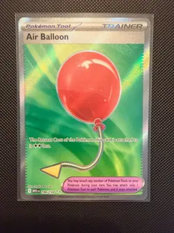 Air Balloon 166/132 Full Art Ultra Rare Holo Mega Evolution Pokemon TCG - Image 1