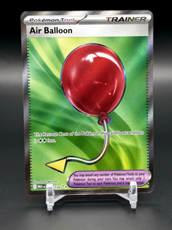 AIR BALLOON Ultra Rare Holo Trainer #166/132 Pokemon Mega Evolution English - Image 1