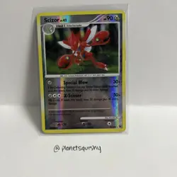 Pokemon TCG - Scizor 29/100 - Rare Reverse Holo - Majestic Dawn - HP - Image 1