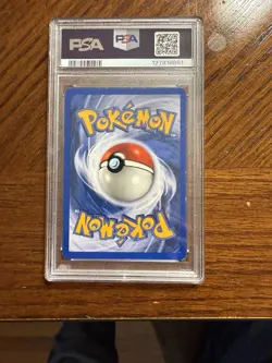1999 Pokemon Base Set Charizard 4/102 Unlimited Holo Rare PSA 5 - Image 2