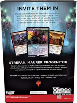 Magic the Gathering Innistrad: Crimson Vow Commander Deck - Vampiric Bloodline E - Image 2