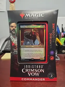 Magic the Gathering MTG Innistrad CRIMSON VOW Commander Deck VAMPIRIC BLOODLINE - Image 1