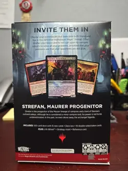 Magic the Gathering MTG Innistrad CRIMSON VOW Commander Deck VAMPIRIC BLOODLINE - Image 2