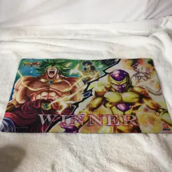 Dragon Ball Super Card Game Galactic Battle Winner Villains Broly Frieza Playmat - Image 4