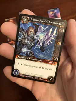 World of Warcraft TCG, Lot of 22 WoW Cards, Mostly Foils, Various Sets, Vintage - Image 4