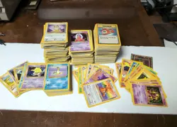 1000+ Pokemon Card Base Set Jungle Fossil WOTC Rares Non Holos Shadowless Promo - Image 1
