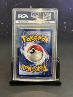 1999 Pokemon Game Base 1st Edition English Card-PSA 8 Blue Water Energy 102/102 - Image 2