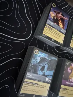 Disney Lorcana TCG Bulk Lot 1000 Cards, C/U, Sets 1-4 - Image 2