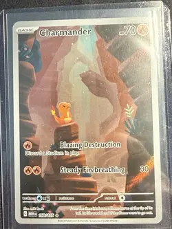 Pokemon TCG Charmander 168/165 SV Scarlet & Violet 151 Card NM Condition - Image 1
