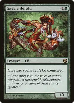 Gaea's Herald [Duels of the Planeswalkers] - Image 1