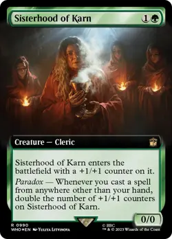 Sisterhood of Karn (Extended Art) (Surge Foil) [Doctor Who] - Image 1