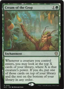 Cream of the Crop R Commander: Lorwyn Eclipsed 102 NM MTG - Image 1