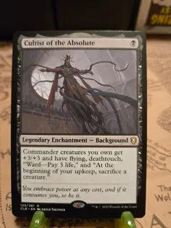 MTG Cultist of the Absolute Commander Legends Regular Rare NM - Image 1