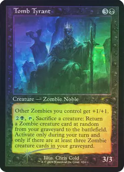 Tomb Tyrant Secret Lair Drop Series fOIL Mtg Magic English - Image 1