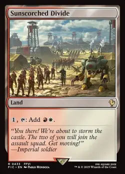 MTG SUNSCORCHED DIVIDE 433 EXC - GOLA BRUCIATA DAL SOLE - FIC EN - MAGIC - Image 1