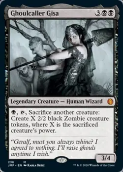 MTG GHOULCALLER GISA EXC - GISA L'EVOCAGHOUL - JMP - MAGIC - Image 1