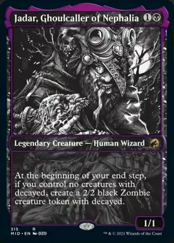 MTG JADAR, GHOULCALLER OF NEPHALIA EXC JADAR, EVOCAGHOUL DI NEPHALIA MID X EN - Image 1
