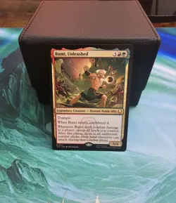 Bumi, Unleashed Earthbending/Landfall Commander Deck EDH MTG Magic the Gathering - Image 1