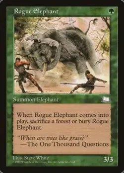 RUSH ENGLISH 4x Aquilon - Rogue Elephant [EX/NM] MTG magic WTH - Image 1