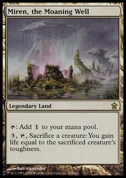 MTG MIREN, THE MOANING WELL EXC - MIREN, IL POZZO CHE GEME - SOK - MAGIC - Image 1