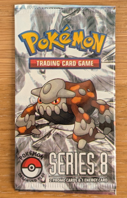 Pokemon Pop Series 8 Pack Booster Pack Factory Sealed New TCG Vintage Rare - Image 1