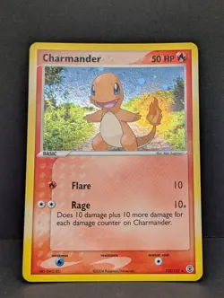 Charmander 113/112 Firered & Leafgreen Holo Secret Rare Pokemon TCG Charizard NM - Image 3