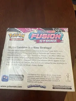 Brand New Factory Sealed Pokemon TCG Fusion Strike Booster Box English 2021 - Image 4