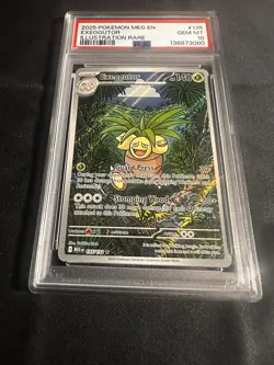 Exeggutor #135 Illustration Rare Pokemon Meg En-Mega Evolution Gem Mint PSA 10 - Image 2