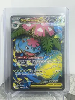 Pokemon MEG EN-Mega Evolutions #155 Mega Venusaur ex 155/132 Ultra Rare - Image 1