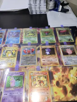 18 HOLO Japanese Pocket Monsters LP Good Condition Smoke Free Home - Image 2