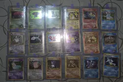 18 HOLO Japanese Pocket Monsters LP Good Condition Smoke Free Home - Image 5