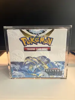🩶 Pokemon Sword & Shield SILVER TEMPEST New Sealed Booster Box 36 Packs + Case - Image 1