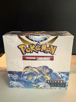 🩶 Pokemon Sword & Shield SILVER TEMPEST New Sealed Booster Box 36 Packs + Case - Image 2