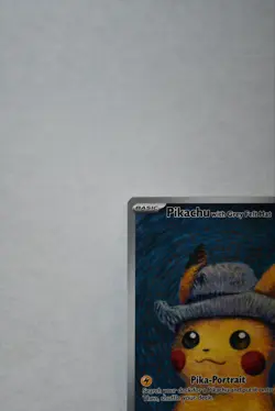 Pokemon TCG Pikachu With Grey Felt Hat SVP EN 085 Van Gogh Pikachu Promo - Image 2