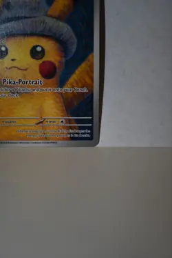 Pokemon TCG Pikachu With Grey Felt Hat SVP EN 085 Van Gogh Pikachu Promo - Image 4